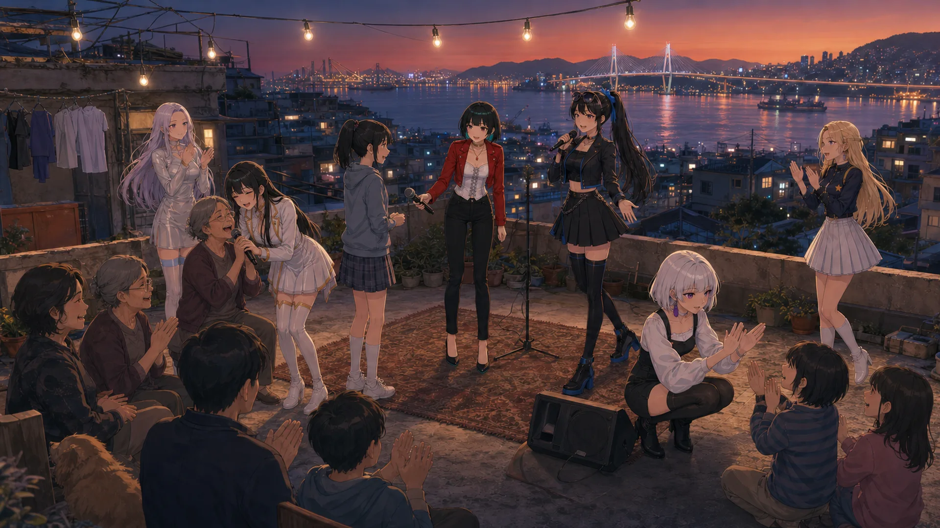 부산마법소녀 제작 스틸 CITY LIVE — 산복도로